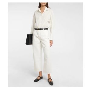 The Row hester cropped jeans